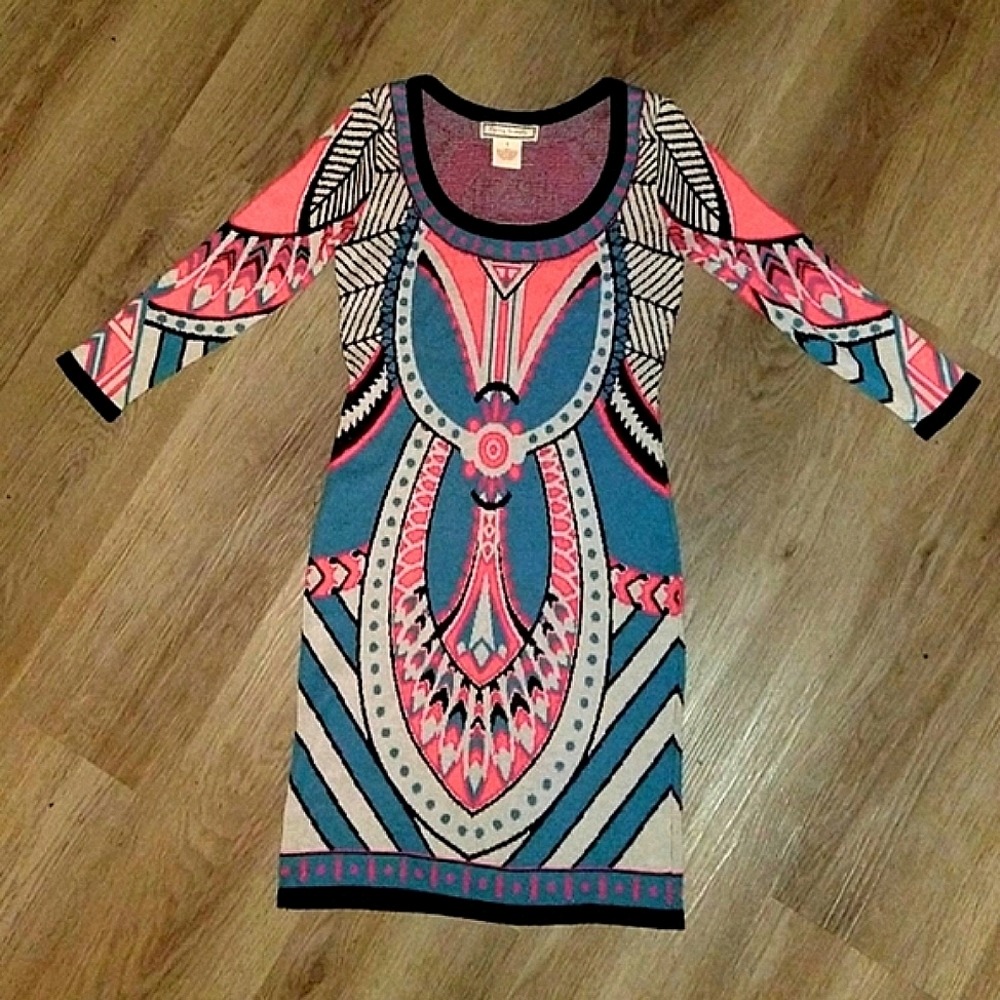 Flying Tomato Knit Mini Dress